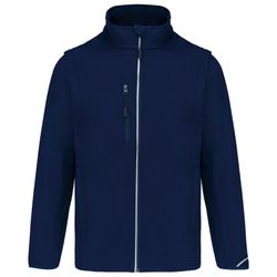 Softshell Parka mit abnehmbaren Ärmeln - Unisex
