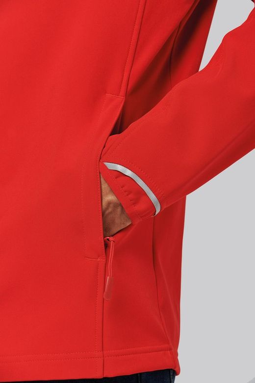 Softshell Parka mit abnehmbaren Ärmeln - Unisex