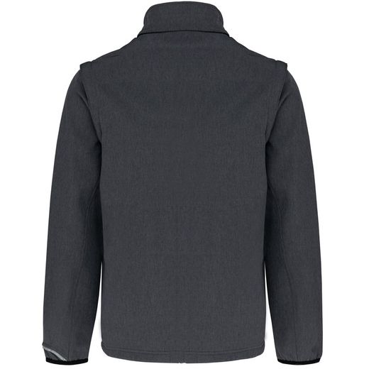 Softshell Parka mit abnehmbaren Ärmeln - Unisex