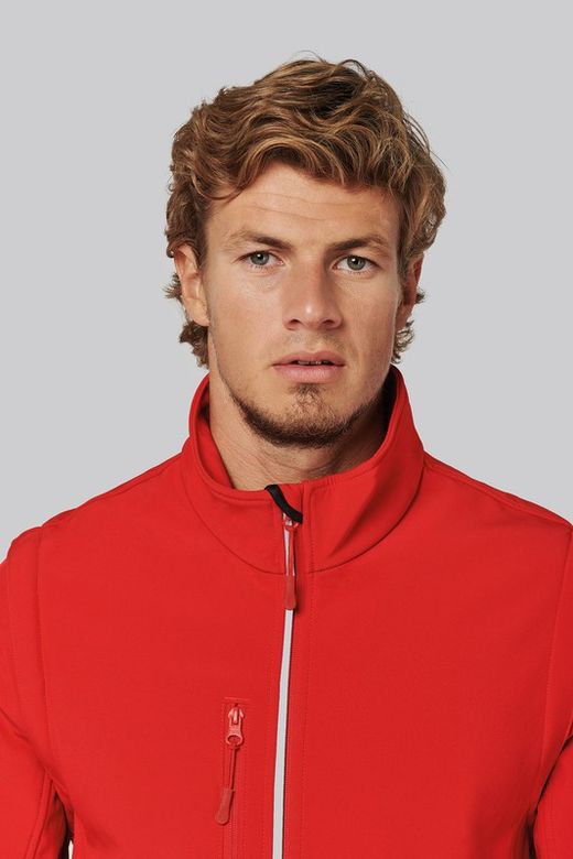 Softshell Parka mit abnehmbaren Ärmeln - Unisex