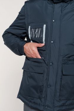 PARKA ARBEITSKLEIDUNG MIT ABNEHMBAREN ÄRMELN