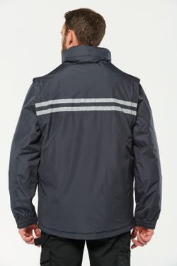 PARKA ARBEITSKLEIDUNG MIT ABNEHMBAREN ÄRMELN