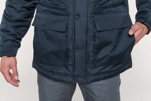PARKA ARBEITSKLEIDUNG MIT ABNEHMBAREN ÄRMELN