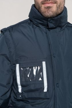 PARKA ARBEITSKLEIDUNG MIT ABNEHMBAREN ÄRMELN