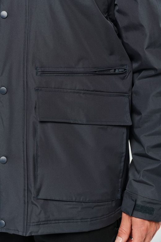 PARKA ARBEITSKLEIDUNG MIT ABNEHMBAREN ÄRMELN