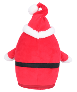 Plüschtier Weihnachtsmann mit Reißverschluss