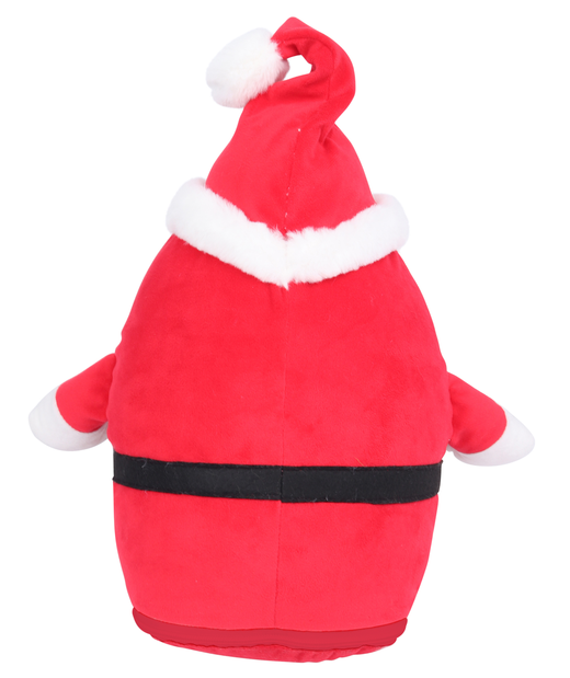 Plüschtier Weihnachtsmann mit Reißverschluss