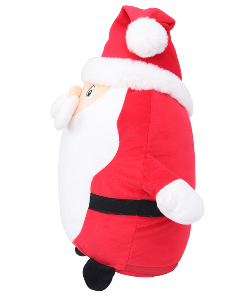 Plüschtier Weihnachtsmann mit Reißverschluss