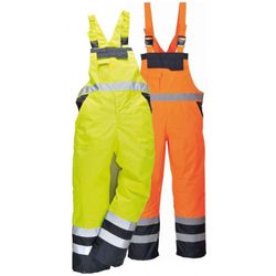 Hi-Vis Contrast Winter Bib and Brace
