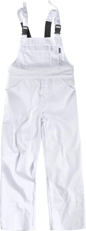 Bavoir couvert au milieu du dos, un sac de poitrine Blanc