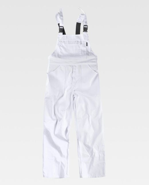 Peto Media espalda cubierta, un bolso de pecho Blanco