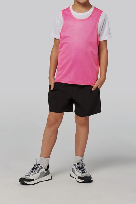 Beidseitig tragbares Multisport-Leibchen für Kinder