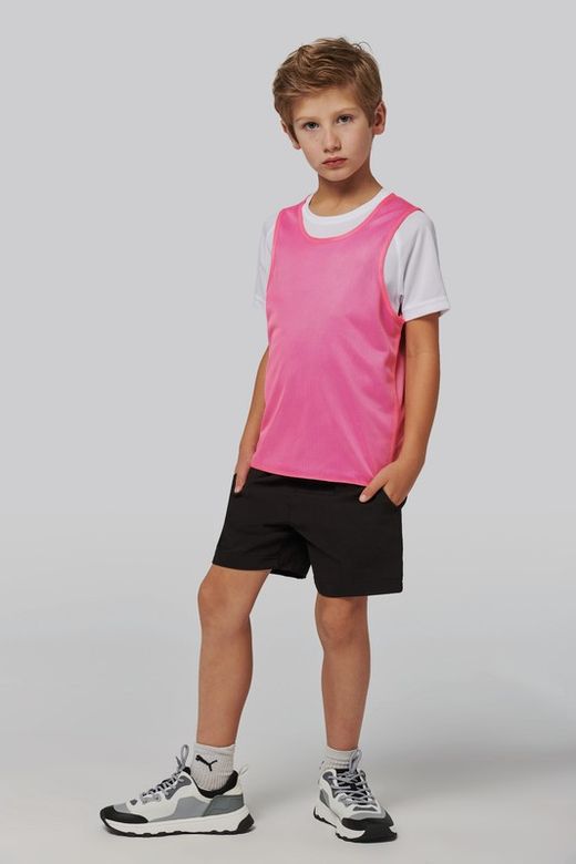 Beidseitig tragbares Multisport-Leibchen für Kinder