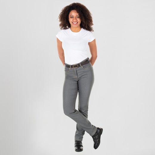 Pantalon Mujer Vaquero  Talle Medio