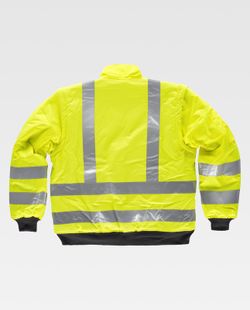 Piloto alta visibilidad con cintas reflectantes Amarillo