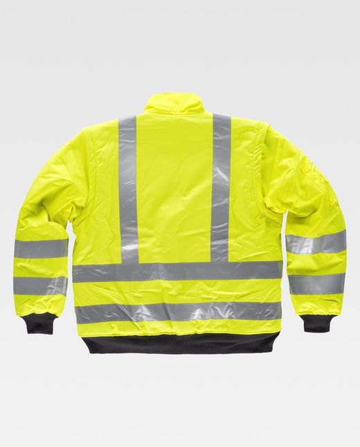 Piloto alta visibilidad con cintas reflectantes Amarillo