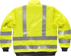 Piloto alta visibilidad con cintas reflectantes Amarillo
