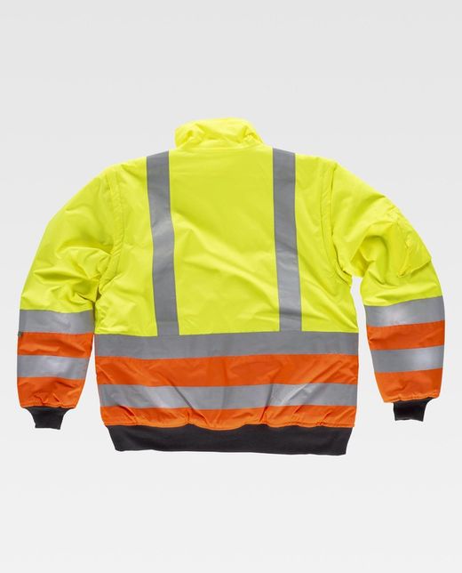 Piloto combinada alta visibilidad  Amarillo / Naranja