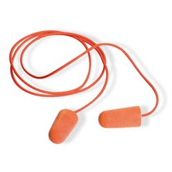 PINKIE CORDED PU Foam, tapones auditivos con cordón SNR 37 dB Caja 200 pares