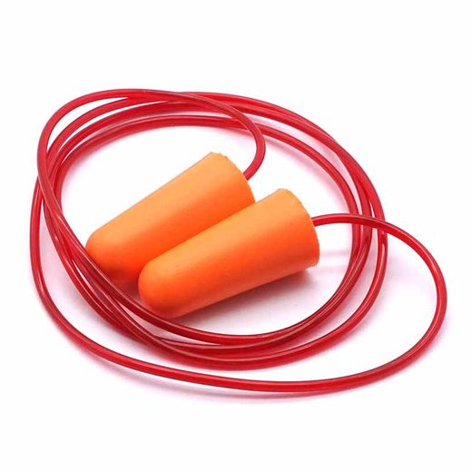 PINKIE CORDED PU Foam, tapones auditivos con cordón SNR 37 dB Caja 200 pares