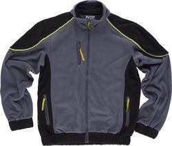 Polar linea 5 con cremallera Gris Oscuro Negro