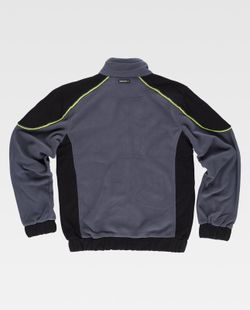 Polar linea 5 con cremallera Gris Oscuro Negro