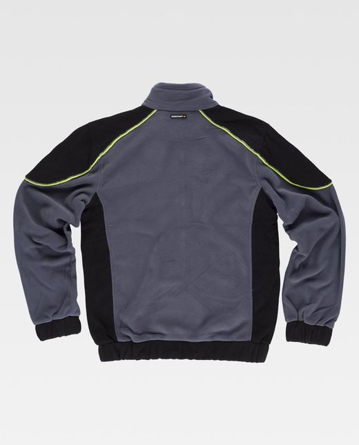 Polar linea 5 con cremallera Gris Oscuro Negro