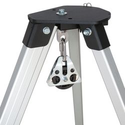 POLEA para trípode de acero, para cuerdas de 12 mm