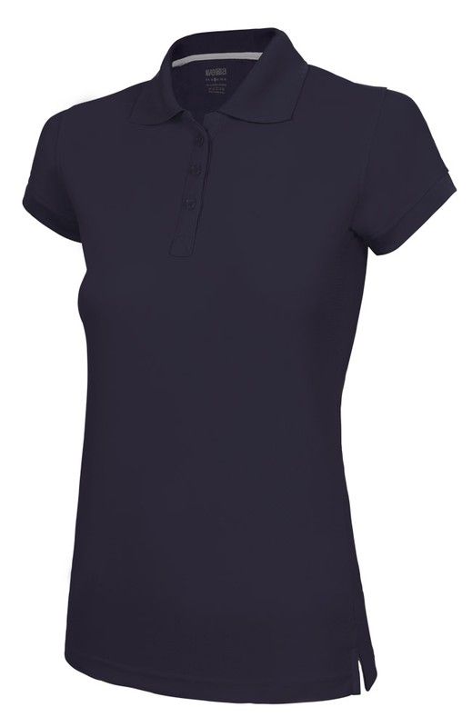 Women's Ss 100% Polyester Polo Velilla 405503
