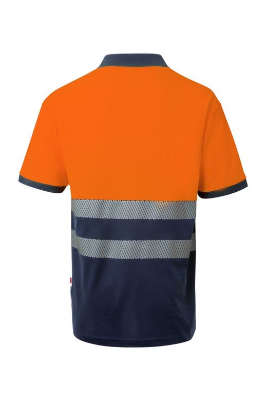 Polo algodón bicolor mc rs