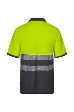 Polo algodón bicolor mc rs