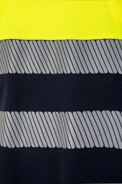 Polo algodón bicolor mc rs