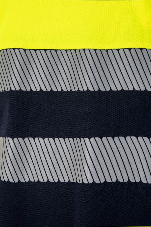 Polo algodón bicolor mc rs