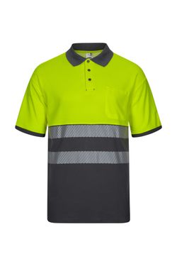 Polo algodón bicolor mc rs