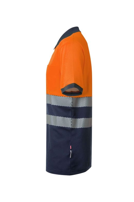 Polo algodón bicolor mc rs
