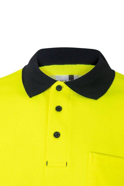 Polo algodón bicolor mc rs