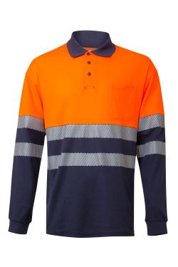 Polo algodón bicolor ml rs