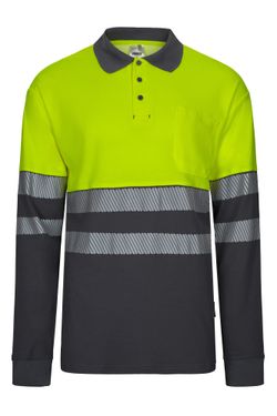 Polo algodón bicolor ml rs