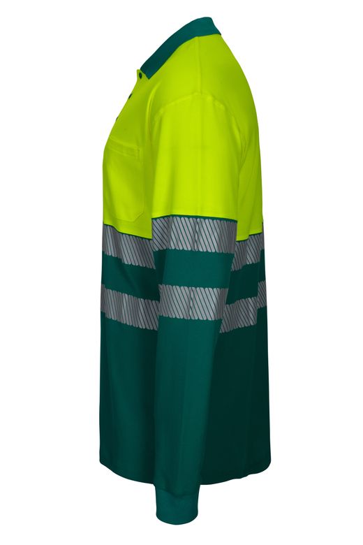 Polo algodón bicolor ml rs