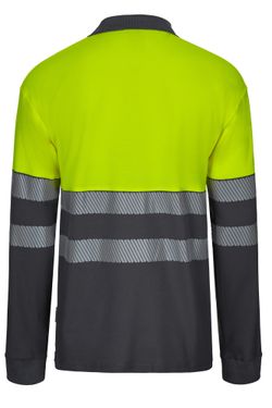 Polo algodón bicolor ml rs