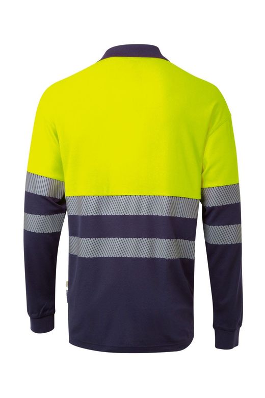 Polo algodón bicolor ml rs