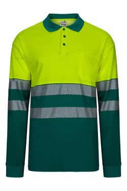 Polo algodón bicolor ml rs