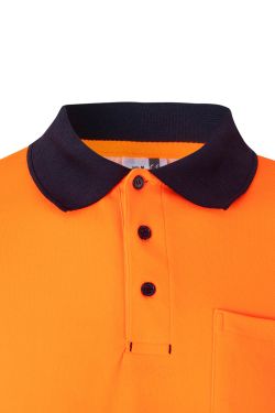 Polo algodón bicolor ml rs