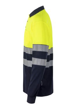 Polo algodón bicolor ml rs