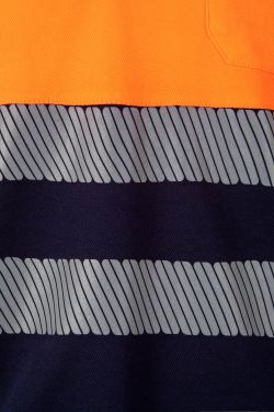 Polo algodón bicolor ml rs