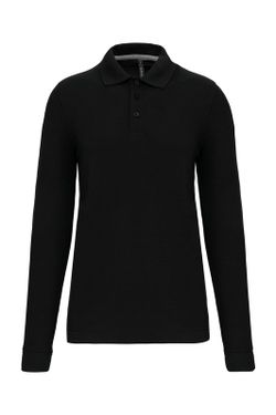 Antibakterielles Langarm-Polo für Herren