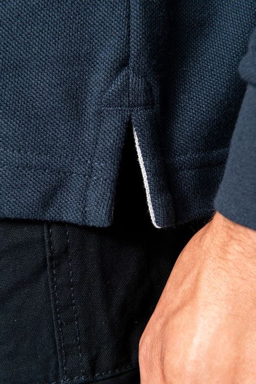 Antibakterielles Langarm-Polo für Herren