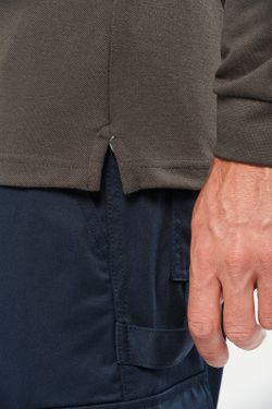 Antibakterielles Langarm-Polo für Herren