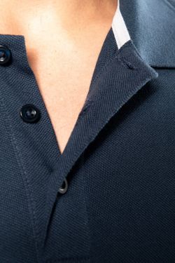 Antibakterielles Langarm-Polo für Herren