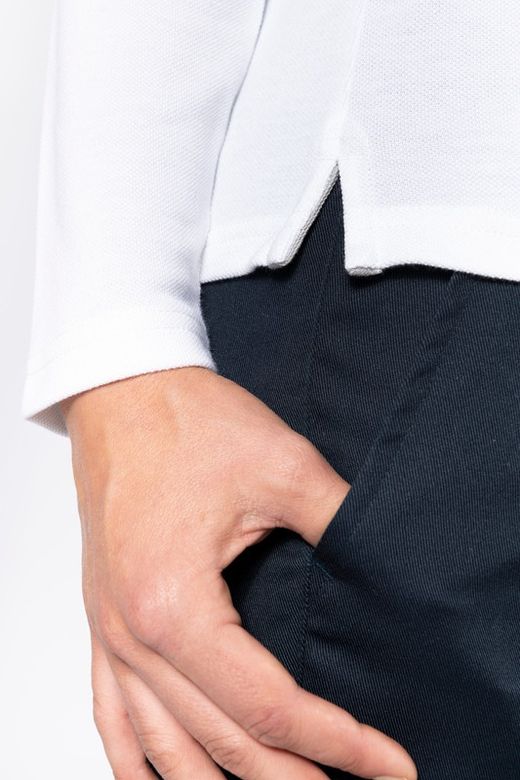 Antibakterielles Langarm-Polo für Frauen